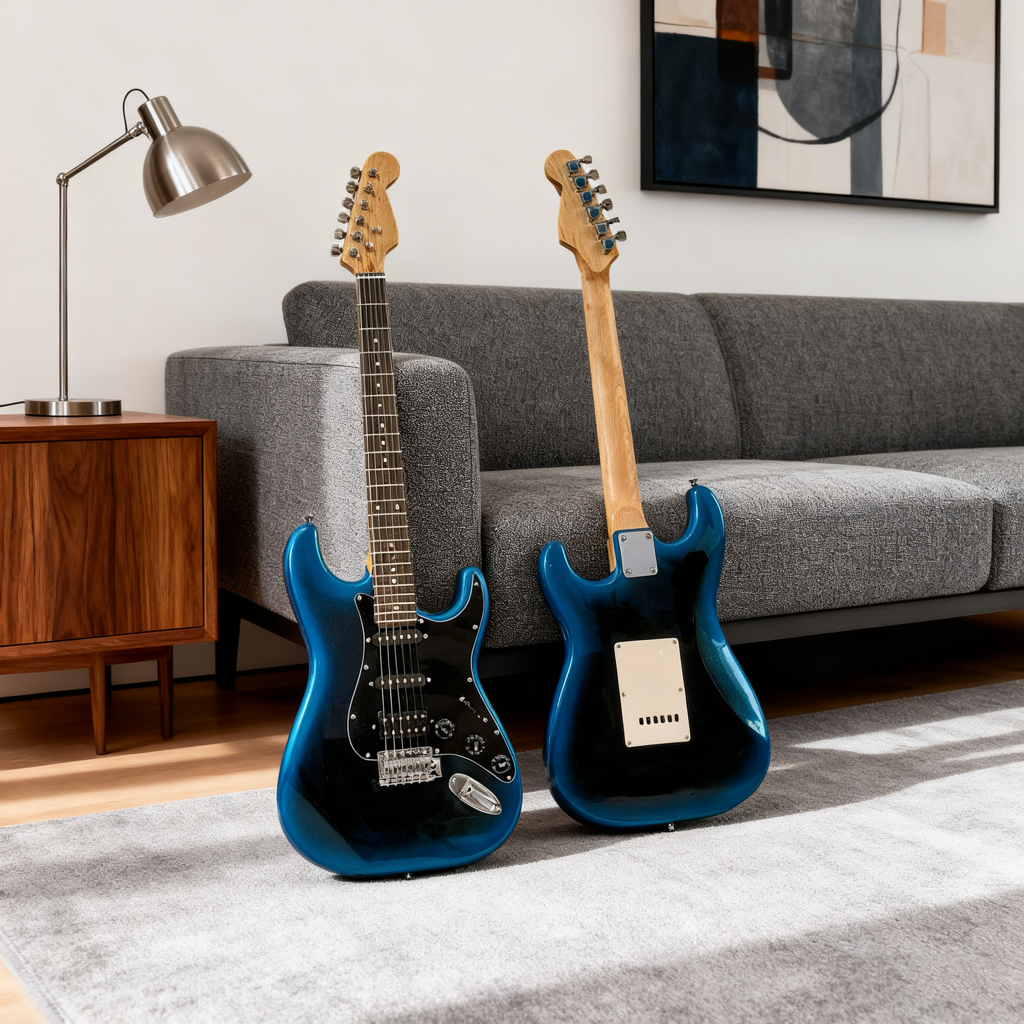 39-Inch Electric Guitar, Single/Double Coil – Gradient Finish