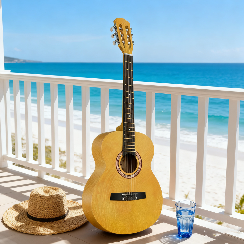 39-Inch Classical Guitar, Beginner-Friendly Acoustic Guitar